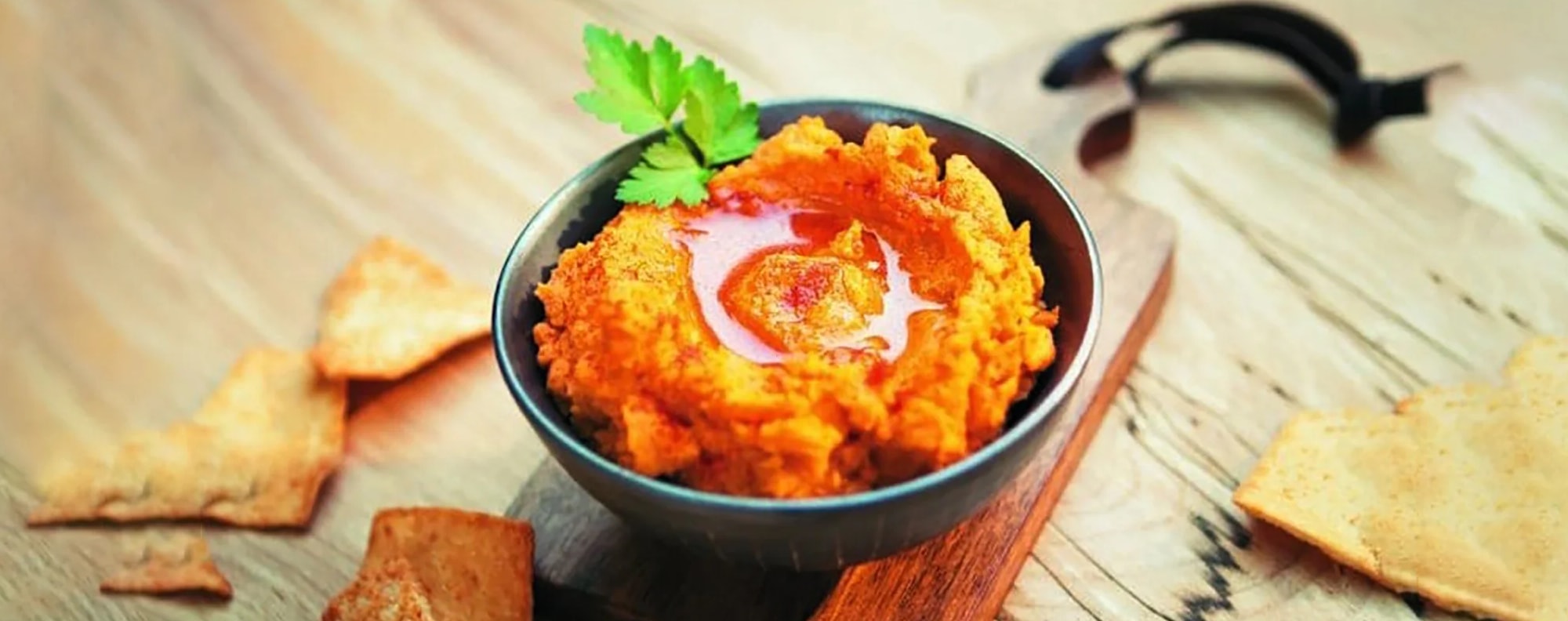 Savory Sweet Potato Hummus
