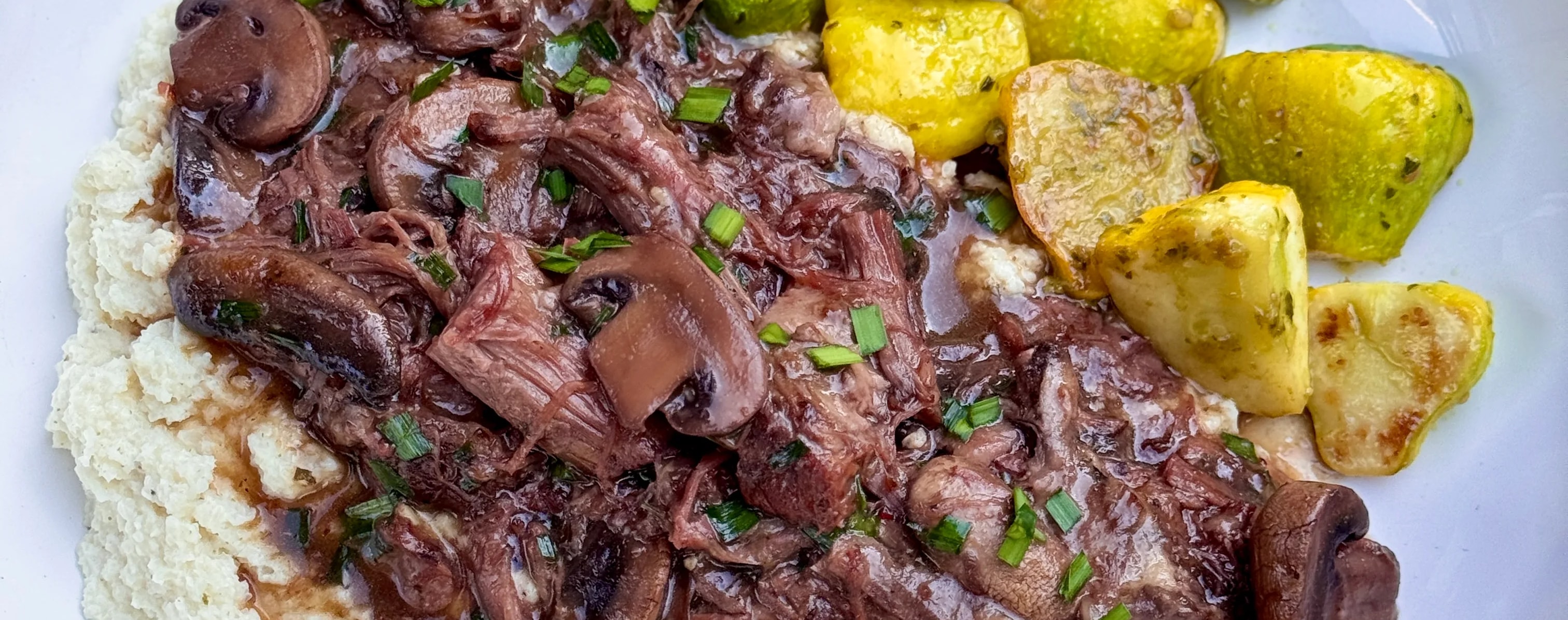 Pot Roast with Cream Cheese Mashers