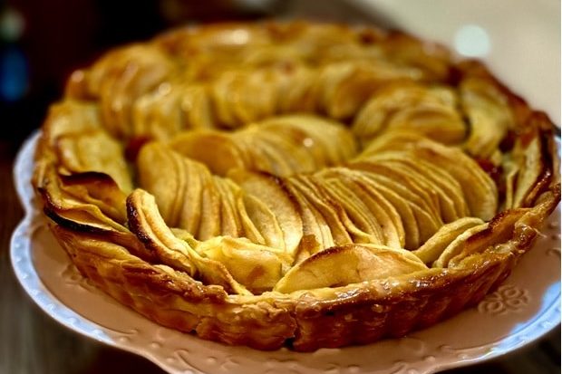 Apple Tart with Almond Frangipane
